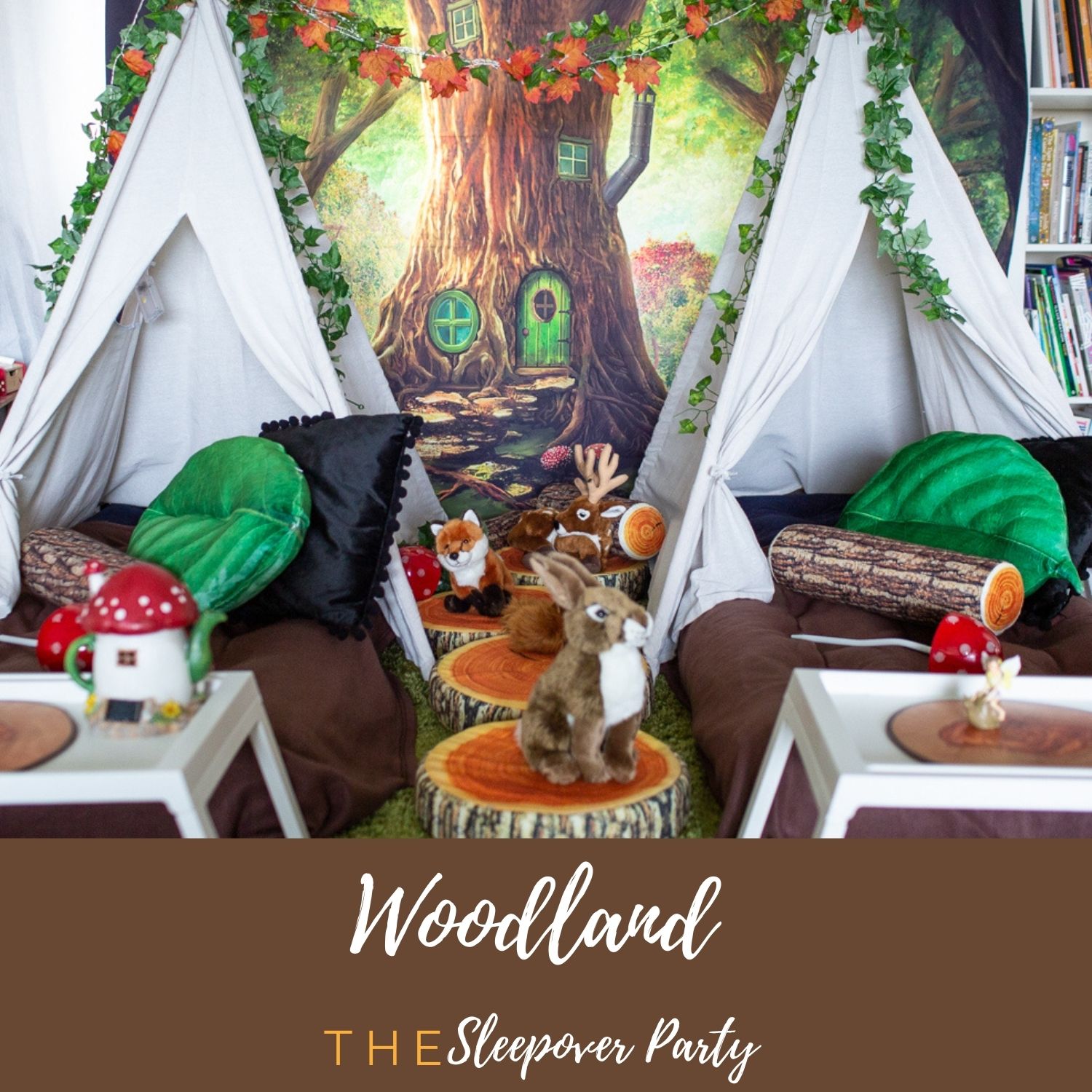 Woodland Sleepover Party woodland sleepover party