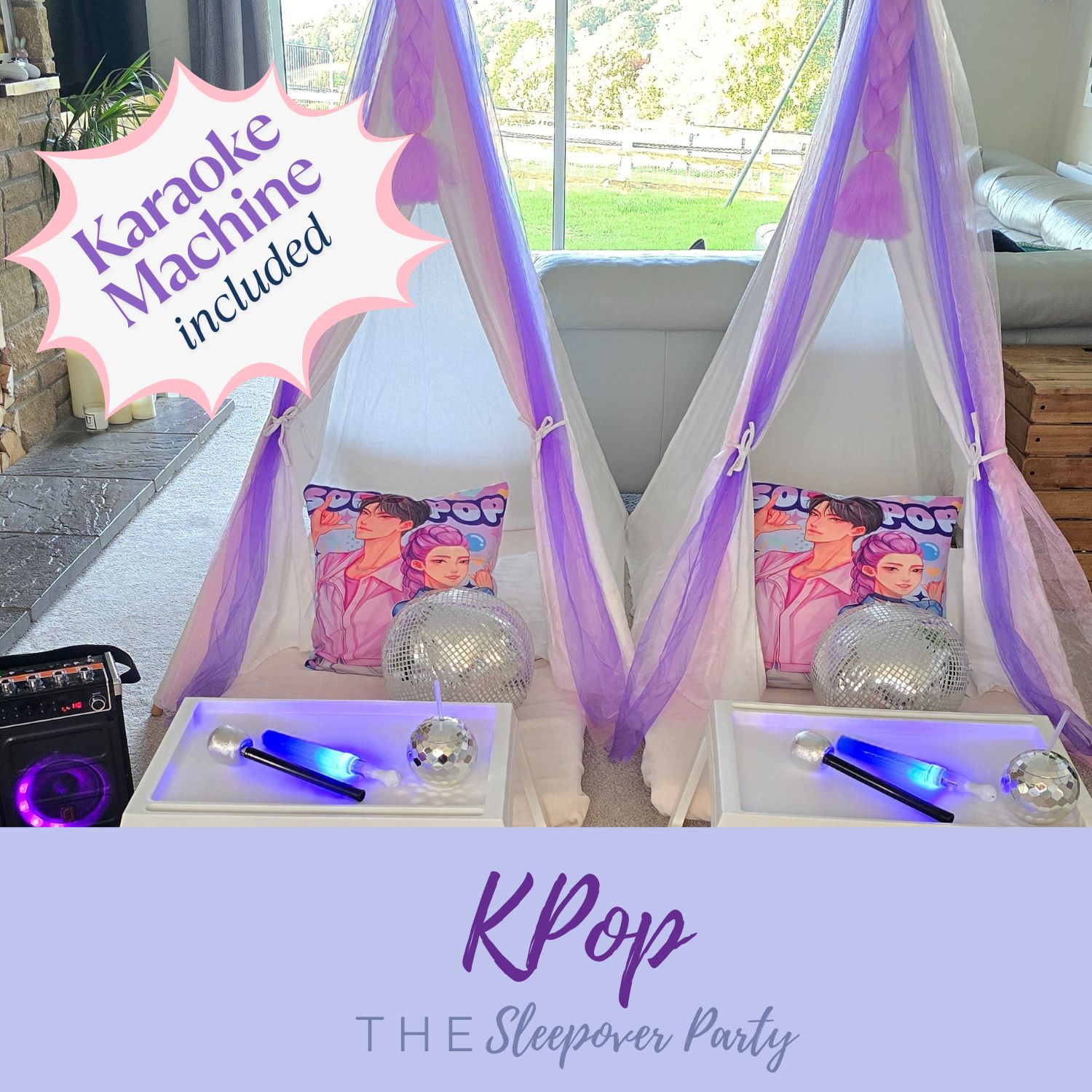 K Pop sleepover party