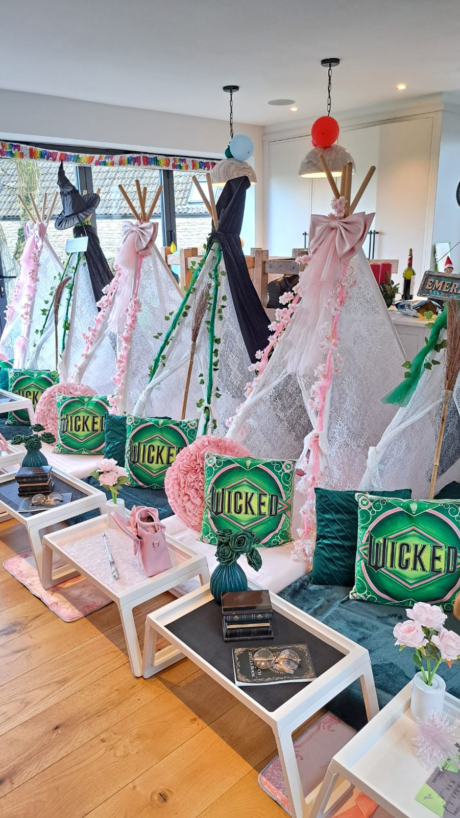 Wicked themed sleepover party (1)