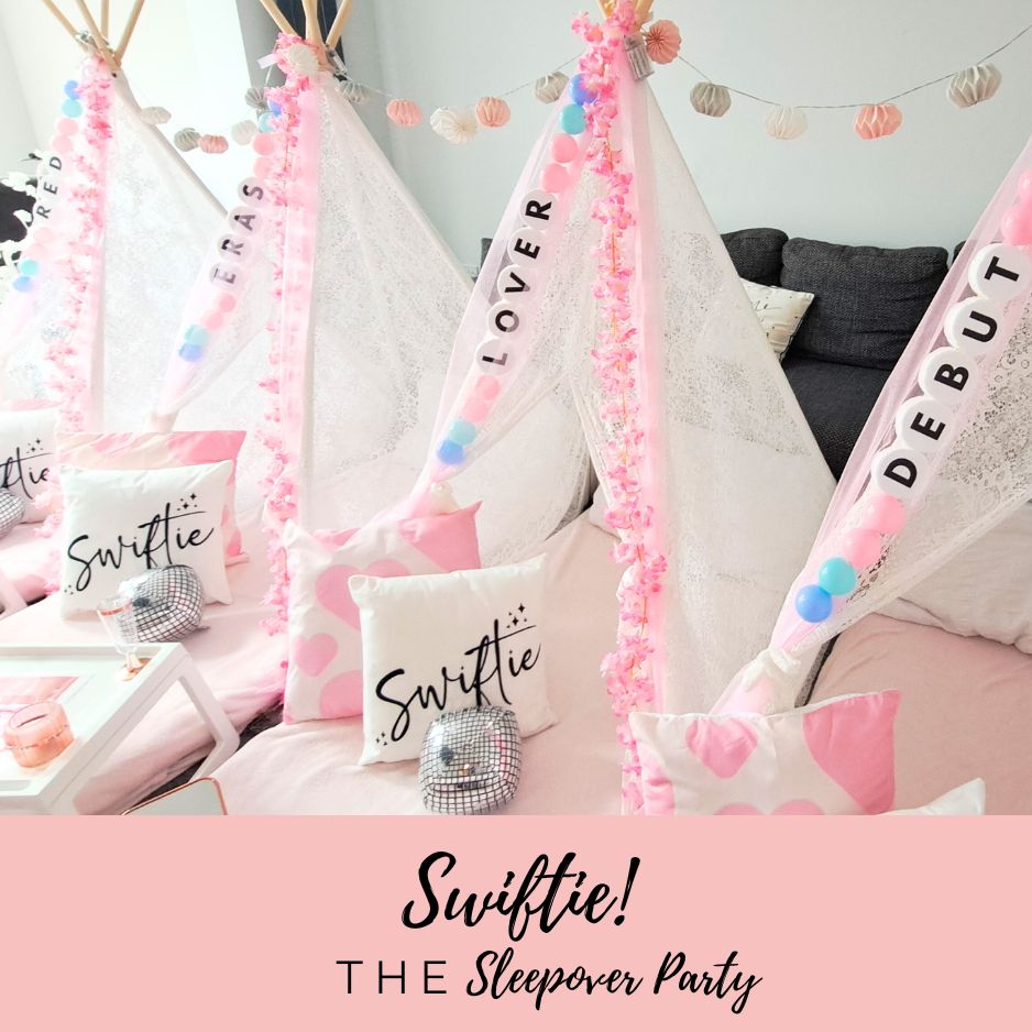 Taylor Swift sleepover party theme